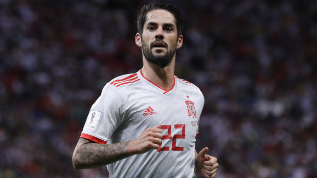 New leader: Isco has been a standout for spain.