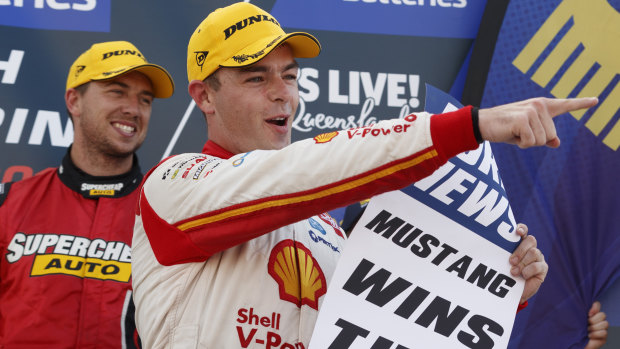 Scott McLaughlin has extended his lead at the top of the drivers' standings.