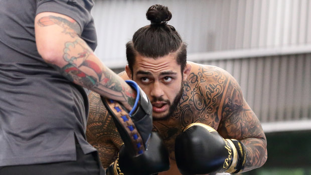 Tyson Pedro will make his return to the octagon on Sunday (AEST).