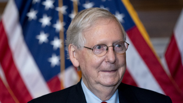 Can this man ensure a election process in the Senate? Republican Senator Mitch McConnell.