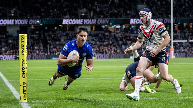 Eels rookie Blaize Talagi was a rare positive in an otherwise ordinary season for Parramatta.