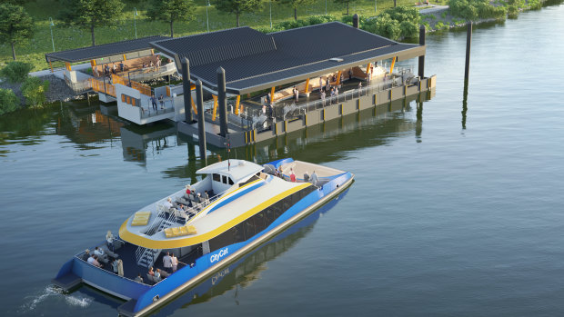 SuperCat, Brisbane’s 22nd CityCat, will be the city’s first high-speed double-decker catamaran.