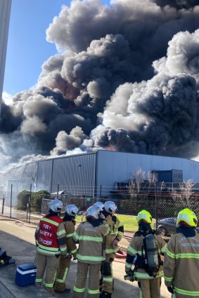 The industrial fire at ACB Group