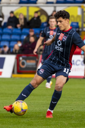 Alex Robertson’s six-month stint on loan at Ross County was spent mostly on the bench, or out of the team.