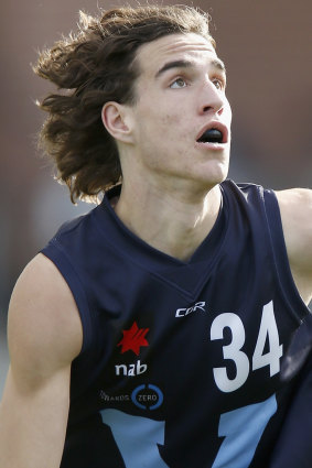 Max King in action during the 2017 under 18 championships.