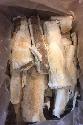 Sausage rolls delivered to a Michel's franchisee.