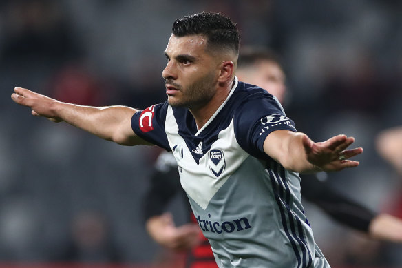 Melbourne Victory's Andrew Nabbout had been looking to make a fresh start with Perth Glory. 