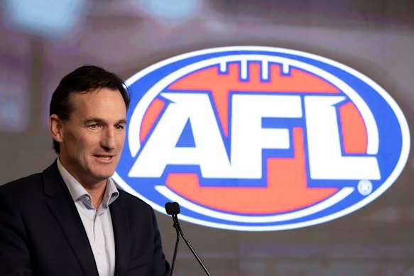 Andrew Dillon has defended his leadership team at the AFL.