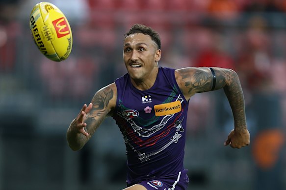 Shai Bolton of the Dockers.