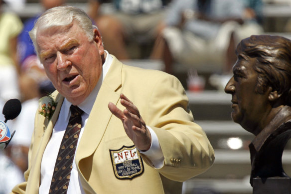 Former Oakland Raiders coach John Madden has died aged 85.