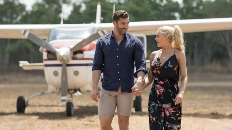 Her date with Taite didn't quite go to plan. 