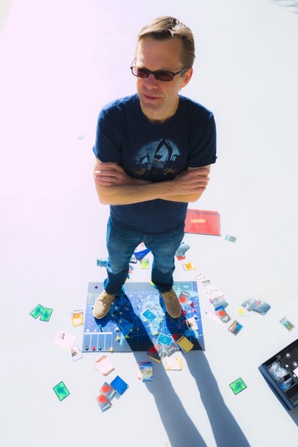 Matthew Leacock, the creator of the board game Pandemic.