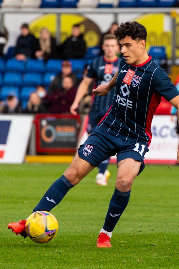 Alex Robertson’s six-month stint on loan at Ross County was spent mostly on the bench, or out of the team.