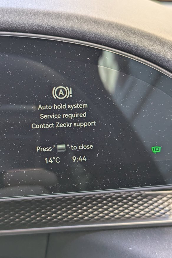 Despite having to return his car to the dealership to fix some faults, Zeekr owner Justin Clark says he’d buy it again.