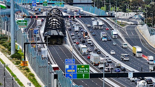 The West Gate Tunnel will open Sunday.