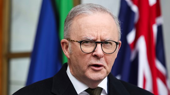 Prime Minister Anthony Albanese has dismissed Hamas propaganda, saying the media should be on notice.