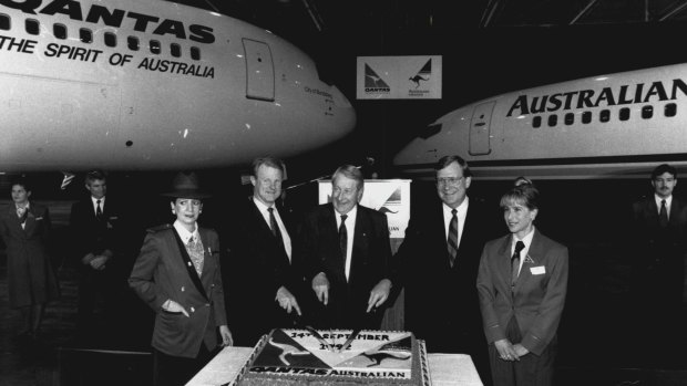 From the Archives, 1993: Australian Airlines consumed by Qantas