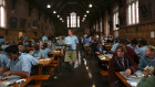 The dining hall at Geelong Grammar, Australia’s most expensive private school.