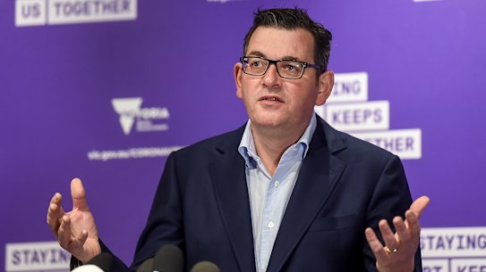 Premier Daniel Andrews says he will announce further restrictions for Victorians.