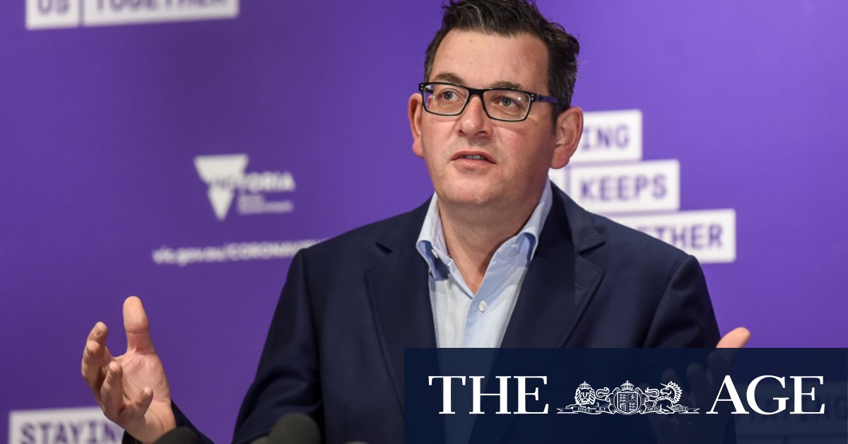 Coronavirus Victoria Daniel Andrews Poised To Announce Further Restrictions As Victoria Records 397 New Cases Three Deaths