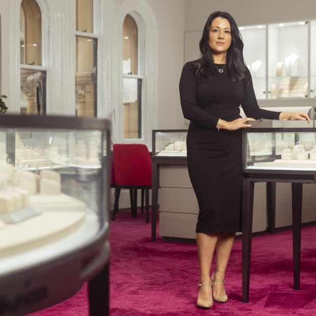 Lauren Chang Sommer of Moi Moi Fine Jewellery. She started selling lab-grown diamonds more than two years ago and says demand has surged. 