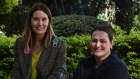 Mamamia chief content officer Zara Curtis and CEO Natalie Harvey.