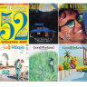 Some of the '52 Weekends Away' covers from throughout the 30 years of publication.