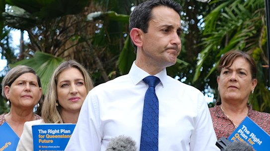 Queensland state LNP leader David Crisafulli