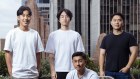 James Lin, Nathan Hur, Sam Li and Kane Lu who are co-founders of technology start-up Plaza 