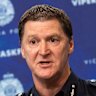 Former Victoria Police chief commissioner Shane Patton, pictured in 2022.