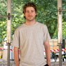 Chef Hugh Allen at the site of his new restaurant, Yiaga, in Fitzroy Gardens.