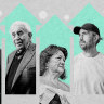 Anthony Pratt, Harry Triguboff, Gina Rinehart and Mike Cannon-Brookes.