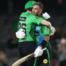 Glenn Maxwell led the way for the Stars in a commanding win over their crosstown rivals.
