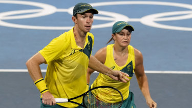 Barty and Peers were gallant in defeat. 