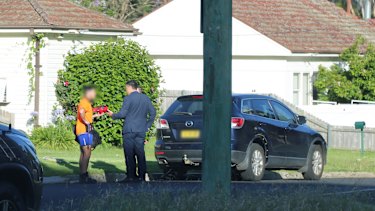 The man was arrested in Campbelltown about 7.30am on Thursday.