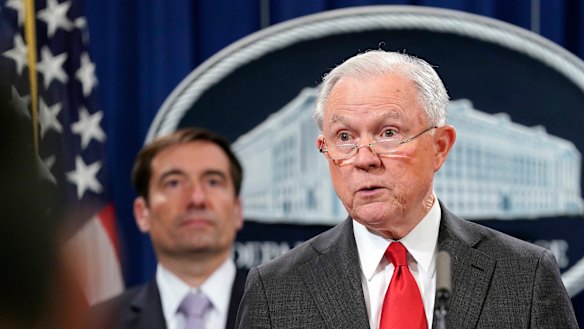 US Attorney-General Jeff Sessions resigned at the request of Donald Trump on Wednesday local time.