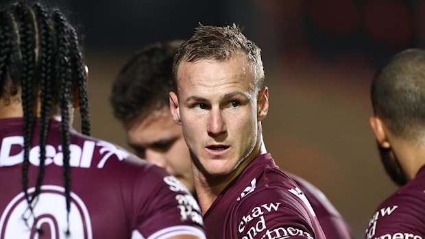 Manly captain Daly Cherry-Evans.