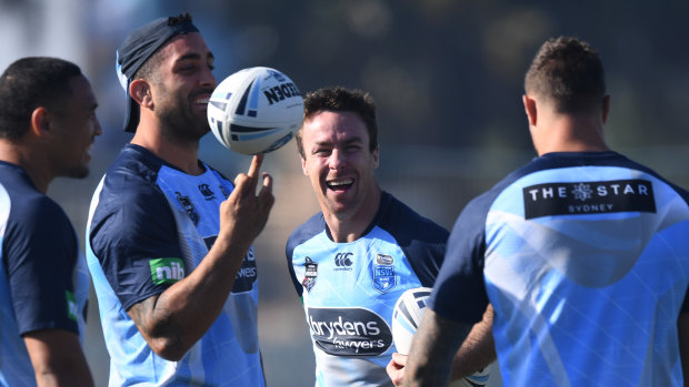 Laughing all the way: James Maloney is always the joker in the pack, but it belies a serious side.