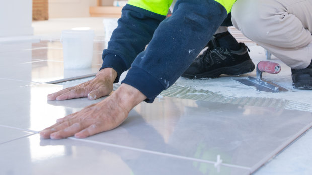 Tilers could also be exposed to potentially dangerous silica.