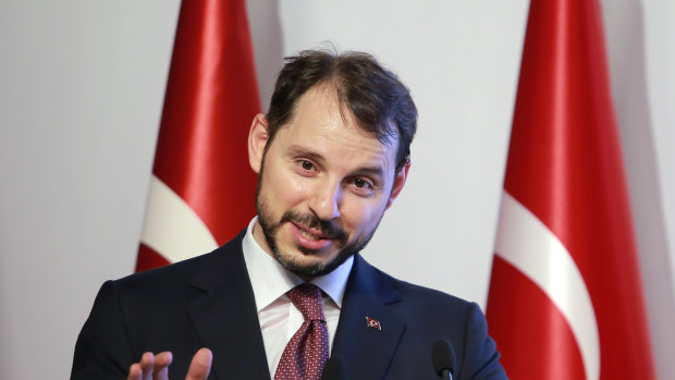 Berat Albayrak, Turkish finance and treasury minister, is son-in-law of President Recep Tayyip Erdogan.