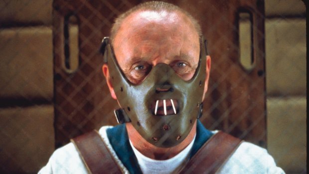 Anthony Hopkins as Hannibal Lecter.