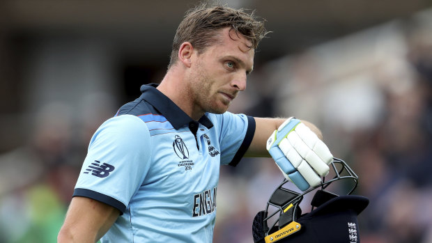 Managing expectations: England's Jos Buttler.