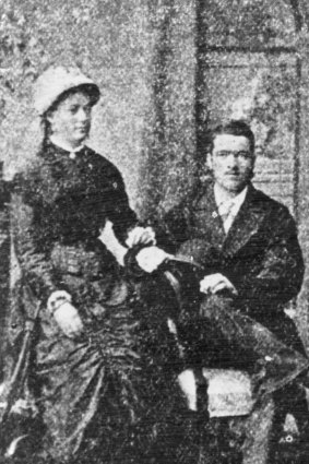 Martha and Henry Needle soon after their marriage.