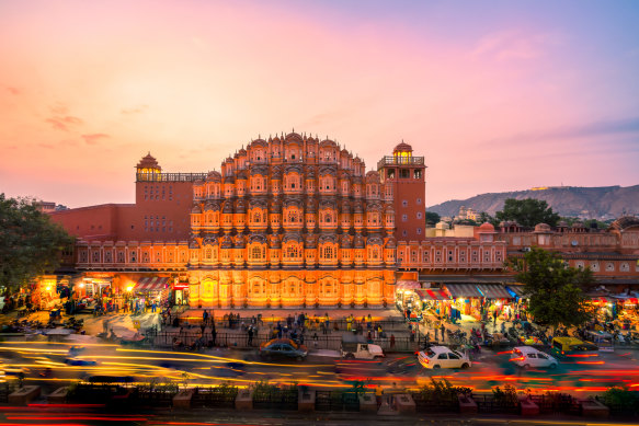 Hawa Mahal in Jaipur.