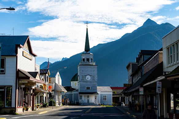 St Michael’s Russian Orthodox Cathedral  was rebuilt as an exact replica after the fire of 1966. 