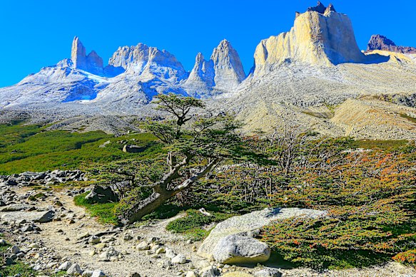 Impressive peaks … French Valley.