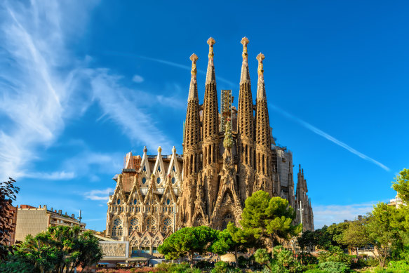 Unfinished masterpiece: La Sagrada Familia.