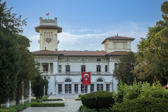 The grand Khedive Palace, also know as Hidiv Kasri.