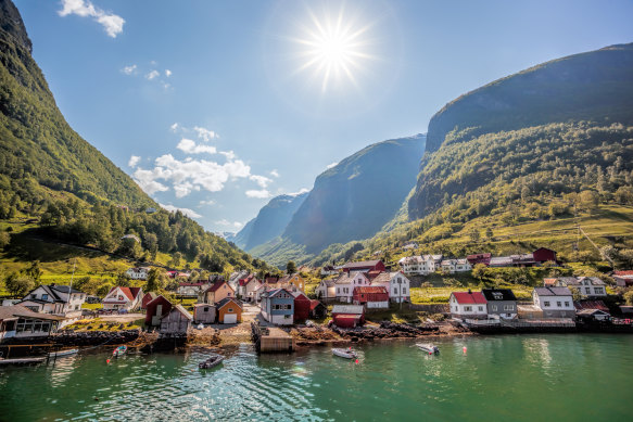 Undredal, the fishing village said to have inspired Disney’s “Frozen”.
