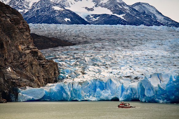 Grey glacier, part of the Southern Patagonian Ice Field.